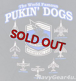 画像2: VFA-143 PUKIN' DOGS部隊オフィシャル・ヒストリーT-シャツ