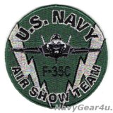 VFA-125 U.S.NAVY F-35C AIR SHOW TEAMショルダーパッチ（ベルクロ有無）