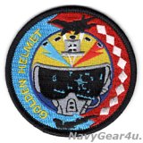 VFA-102 DIAMONDBACKS RED AIR GOLDEN PILOT(TOP GUN）ショルダーパッチ(ベルクロ有無）