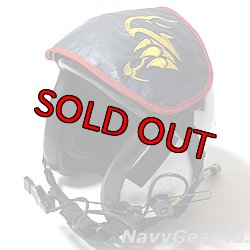 画像2: HSC-12 GOLDEN FALCONS仕様HGU-84/P カスタム・ヘリクルーフライトヘルメット（LARGE）