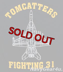 画像2: VFA-31 TOMCATTERTS オフィシャルT-シャツ（ブラック）