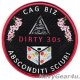 CVW-5 CAG BIZ INTEL"ABSCONDITI SCIURI"パッチ（ベルクロ有無）
