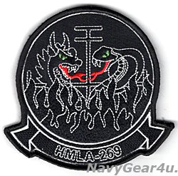 画像1: HMLA-269 GUNRUNNERS 部隊パッチ（ブラック/ベルクロ付き）