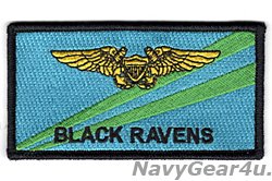 画像1: VAQ-135 BLACK RAVENS NFO（EWO）ネームタグ