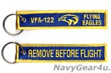 VFA-122 FLYING EAGLES REMOVE BEFORE FLIGHTキーリング