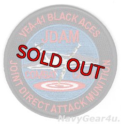 画像1: VFA-41 BLACK ACES JDAM COMBAT CREWパッチ（ベルクロ有無） 