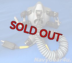 画像10: VFA-192仕様HGU-85/P カスタムフライトヘルメット（X-LARGE）＋MBU-16/P酸素マスクセット