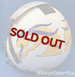 画像4: VFA-192仕様HGU-85/P カスタムフライトヘルメット（X-LARGE）＋MBU-16/P酸素マスクセット