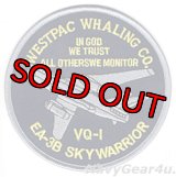 VQ-1 WORLD WATCHERS EA-3B WESTPAC WHALING CO.パッチ（デッドストック）