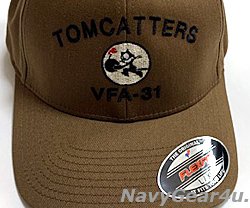 画像2: VFA-31 TOMCATTERS オフィシャルボールキャップ（コヨーテ/FLEX FIT）