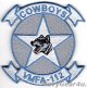 VMFA-112 COWBOYS部隊パッチ（スタンダード/ベルクロ付き）