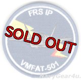 VMFAT-501 WARLORDS F-35Bショルダーバレットパッチ（インストラクターパイロット用/ベルクロ付き）