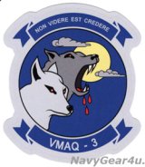 VMAQ-3 MOOONDOGSステッカー