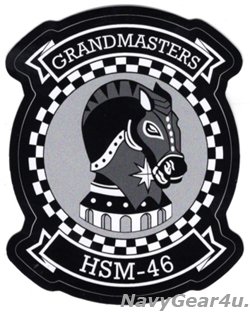 画像1: HSM-46 GRANDMASTERSステッカー