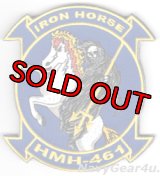 HMH-461 IRON HORSES HALLOWEEN部隊パッチ（ベルクロ付き）