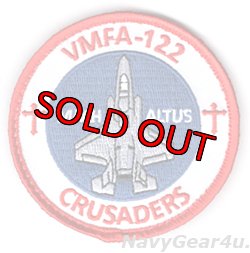 画像1: VMFA-122 THE FLYING LEATHERNECKS " CRUSADERS"F-35Bショルダーバレットパッチ（ベルクロ付き）