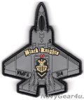 VMFA-314 BLACK KNIGHTS PVC F-35Cショルダパッチ（ベルクロ付き）