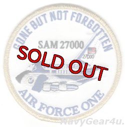 画像1: VC-137C "AIR FORCE ONE" 2001年退役記念パッチ（デッドストック）