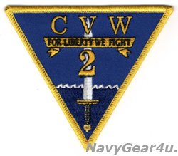 画像1: CVW-2部隊パッチ（現行Ver./ベルクロ有無）