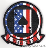 VMA-231 ACE OF SPADES USA部隊パッチ（建国記念Ver./ベルクロ付き）