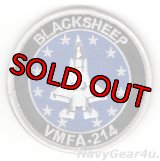 VMFA-214 BLACK SHEEP F-35Bショルダーバレットパッチ（ベルクロ付き）