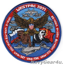 画像1: CVW-2/CVN-70 ウエストパッククルーズ2021記念パッチ