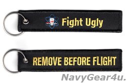 画像1: VFA-151 VIGILANTES REMOVE BEFORE FLIGHTキーリング