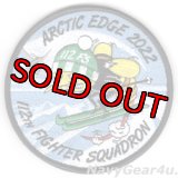 オハイオANG 180FW/112FS STINGERS ARCTIC EDGE 2022参加記念パッチ（ベルクロ付き）