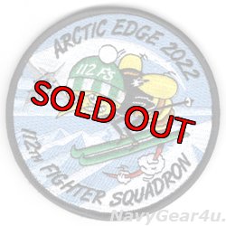 画像1: オハイオANG 180FW/112FS STINGERS ARCTIC EDGE 2022参加記念パッチ（ベルクロ付き）