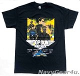 『TOPGUN:MAVERICK』SIGNED T-シャツ（ブラック/数量限定）