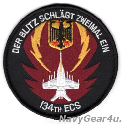 画像1: VAQ-134 GARUDAS 2022ドイツ展開記念ショルダーパッチ（ベルクロ有無）