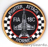VMFA-312 CHECKER BOARDS F/A-18Cショルダーバレットパッチ（2022〜/ベルクロ付き）