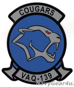 画像1: VAQ-139 COUGARSステッカー