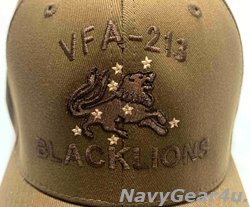 画像2: VFA-213 BLACK LIONSオフィシャルボールキャップ（コヨーテ/FLEX FIT）