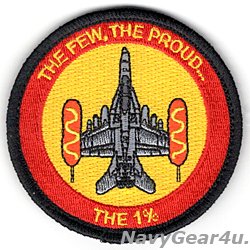 画像1: EA-18Gグラウラー"THE FEW,THE PROUD"(EA-18G誇り高き少数精鋭）ショルダーバレットパッチ（ベルクロ有無）