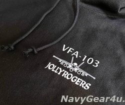 画像4: VFA-103 JOLLY ROGERS ヘビーウェイト HOODIE（パーカー/Champion製12oz）