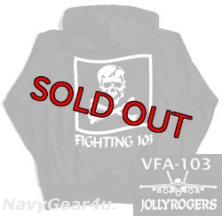 画像1: VFA-103 JOLLY ROGERS ヘビーウェイト HOODIE（パーカー/Champion製12oz）