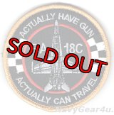 VMFA-312 CHECKER BOARDS F/A-18Cショルダーバレットパッチ（Ver.2/ベルクロ付き）