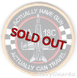 画像1: VMFA-312 CHECKER BOARDS F/A-18Cショルダーバレットパッチ（Ver.2/ベルクロ付き）