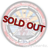 CVW-7/CVN-77 2022-23クルーズ"アドリア海ヨットクラブ"記念パッチ（ベルクロ付き）