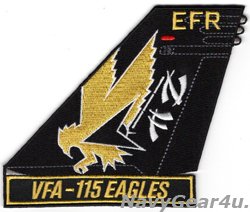画像1: VFA-115 EAGLES　NF300 CAGバード垂直尾翼パッチ（2023〜 Ver.）