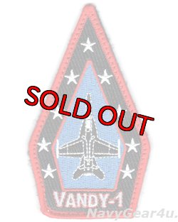 画像1: VX-9 VAMPIRES "VANDY-1"F/A-18Fショルダーパッチ（ベルクロ付き）