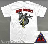 大西洋戦闘攻撃航空団(CSFWL）"RHINO COUNTRY" オフィシャルT-シャツ