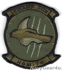 画像1: HSM-74 SWAMP FOX部隊パッチ（サブデュード/ベルクロ付き）
