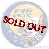 354FW/18AGRS ARCTIC VIPER SWIRLショルダーパッチ（ベルクロ付き）