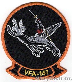 画像1: VFA-147 ARGONAUTS THROWBACK部隊パッチ（ベルクロ有無）