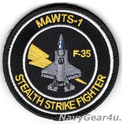 画像1: MAWTS-1 F-35Bショルダーパッチ（ベルクロ付き）