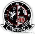 VMGR-252 HEAVY HEAULERS 1928-2023年部隊創設95周年記念部隊パッチ（ベルクロ付き）
