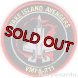 VMFA-211 WAKE ISLAND AVENGERS F-35Bショルダーパッチ（ベルクロ付き）