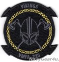 VMFA-225 VIKINGS 部隊パッチ（ブラックアウトVer./ベルクロ付き）